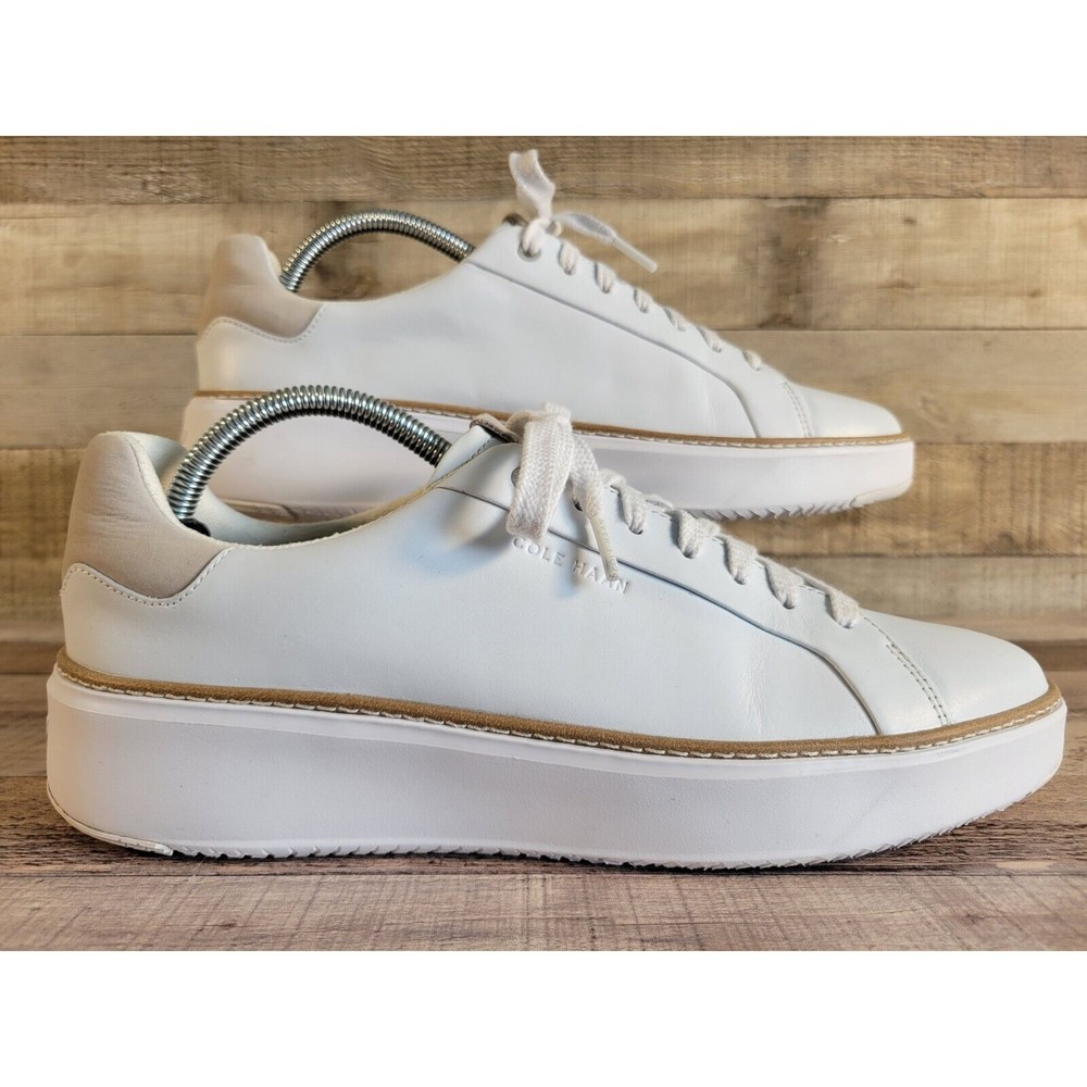 Cole Haan Women's GrandPro Topspin Sneaker Casual Shoe - White/Dove